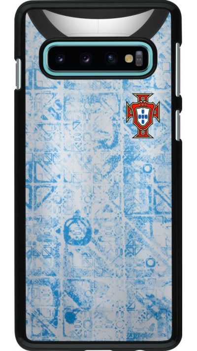 Samsung Galaxy S10 Case Hülle - Portugal Away personalisierbares Fussballtrikot