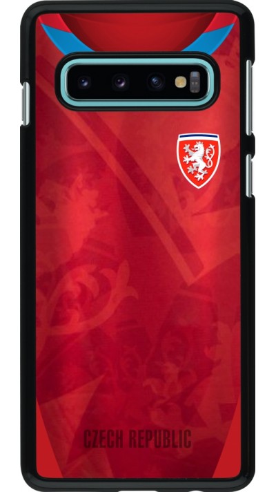 Samsung Galaxy S10 Case Hülle - Tschechische Republik personalisierbares Fussballtrikot