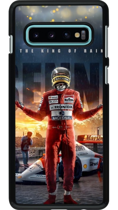 Samsung Galaxy S10 Case Hülle - Senna The King of Rain