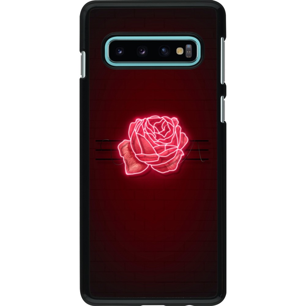 Samsung Galaxy S10 Case Hülle - Spring 23 neon rose