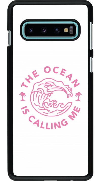 Samsung Galaxy S10 Case Hülle - The Ocean is calling me