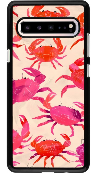 Samsung Galaxy S10 5G Case Hülle - Crabs Paint