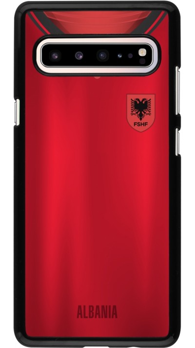 Samsung Galaxy S10 5G Case Hülle - Albanien personalisierbares Fussballtrikot