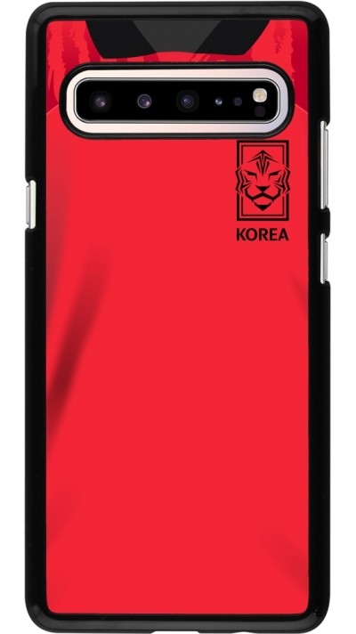 Samsung Galaxy S10 5G Case Hülle - Südkorea 2022 personalisierbares Fussballtrikot