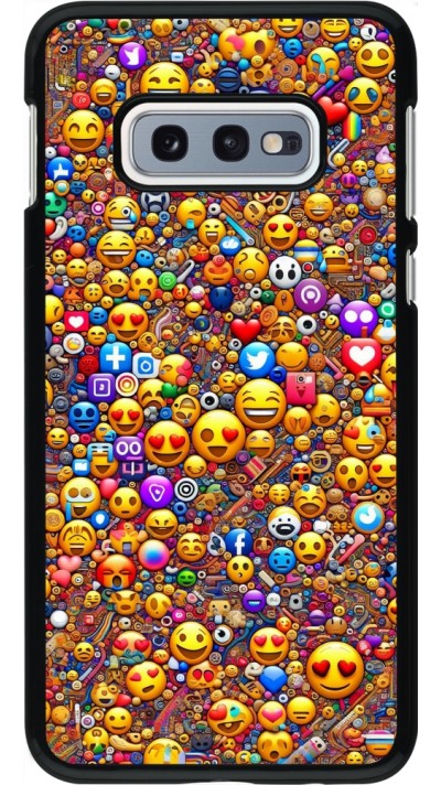 Samsung Galaxy S10e Case Hülle - Emoji gemischt