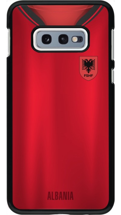 Samsung Galaxy S10e Case Hülle - Albanien personalisierbares Fussballtrikot