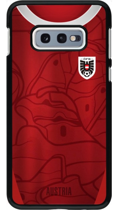 Samsung Galaxy S10e Case Hülle - Austria personalisierbares Fussballtrikot