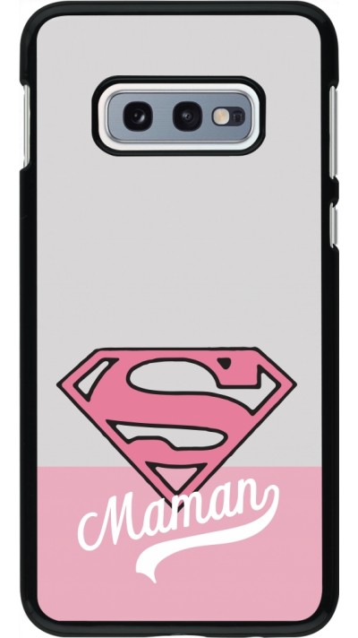 Samsung Galaxy S10e Case Hülle - Mom 2024 Super hero maman