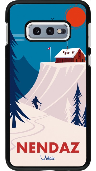 Samsung Galaxy S10e Case Hülle - Nendaz Cabane Ski