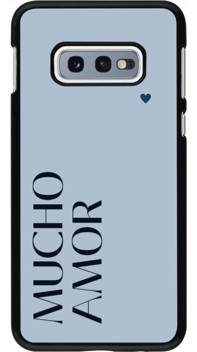 Coque Samsung Galaxy S10e - Valentine 2024 mucho amor azul