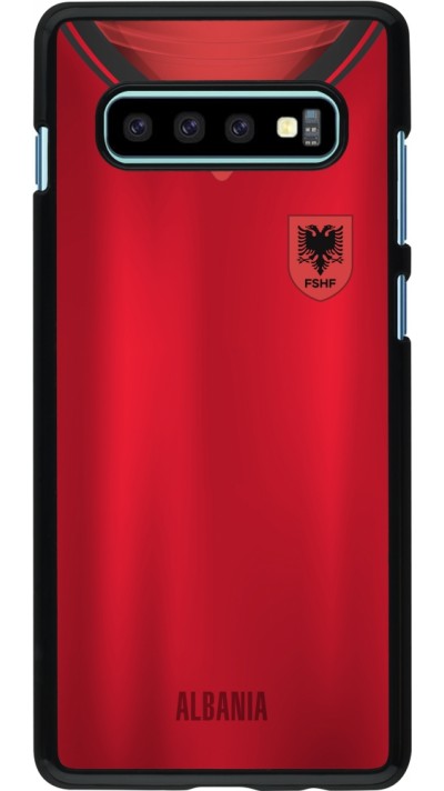 Samsung Galaxy S10+ Case Hülle - Albanien personalisierbares Fussballtrikot