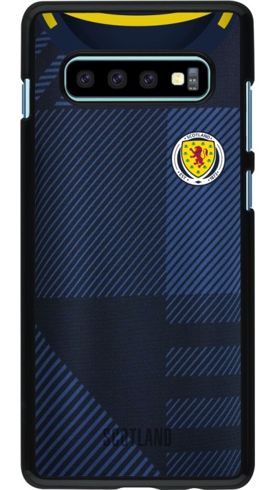 Samsung Galaxy S10+ Case Hülle - Schottland personalisierbares Fussballtrikot