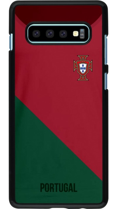Samsung Galaxy S10+ Case Hülle - Fussballtrikot Portugal2022