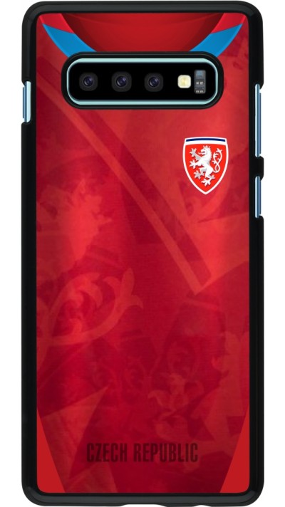 Samsung Galaxy S10+ Case Hülle - Tschechische Republik personalisierbares Fussballtrikot