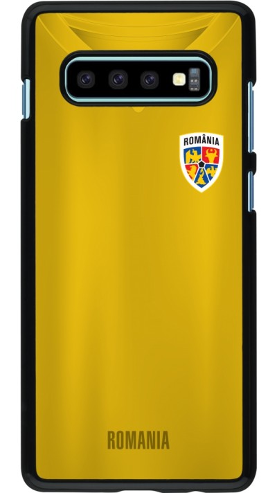 Samsung Galaxy S10+ Case Hülle - Fussballtrikot Rumänien