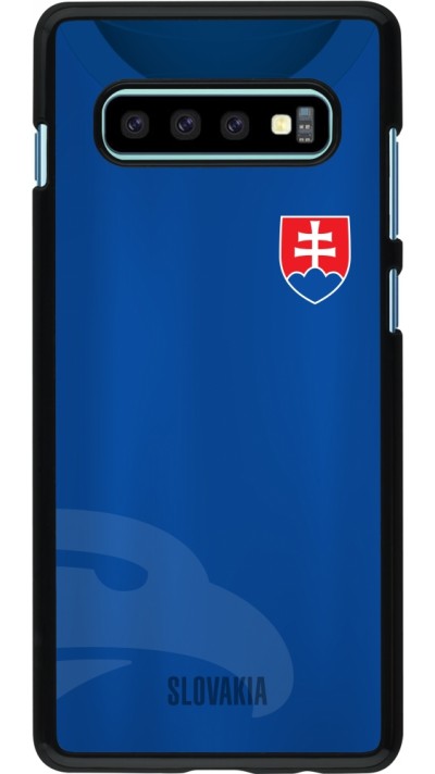 Samsung Galaxy S10+ Case Hülle - Fussballtrikot Slowakei