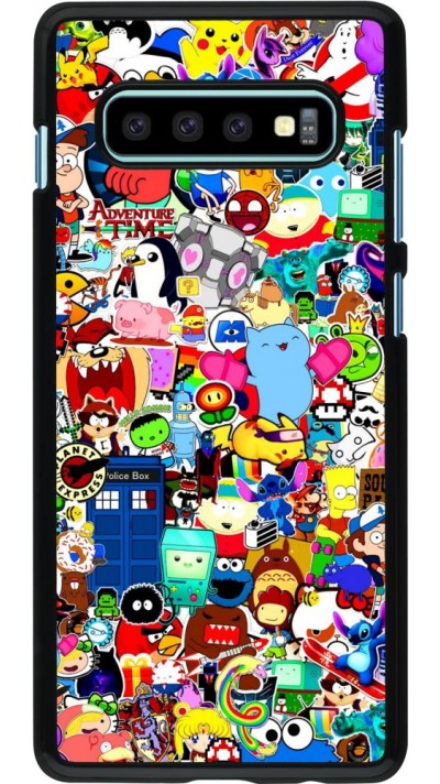 Coque Samsung Galaxy S10+ - Mixed cartoons