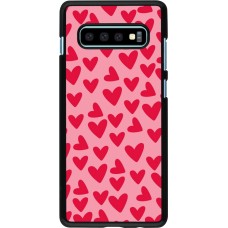 Samsung Galaxy S10+ Case Hülle - Mom 2024 kleine Herzen