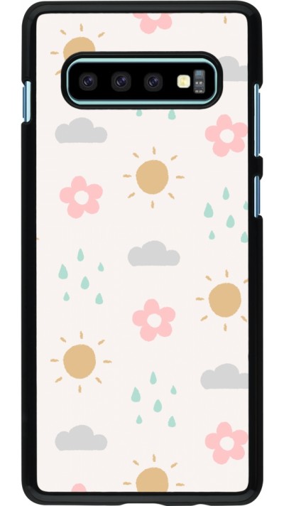 Samsung Galaxy S10+ Case Hülle - Spring 23 weather