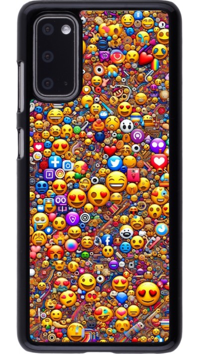 Samsung Galaxy S20 Case Hülle - Emoji gemischt