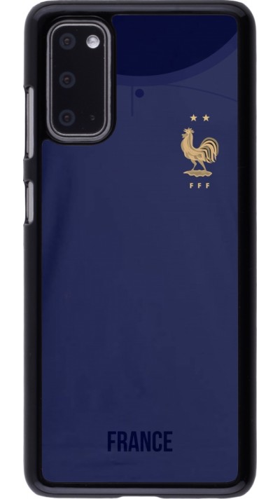 Coque Samsung Galaxy S20 - Maillot de football France 2022 personnalisable