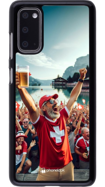 Samsung Galaxy S20 Case Hülle - Schweizer Sieg Fanzone Euro 2024