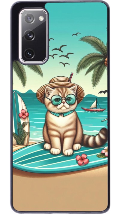 Samsung Galaxy S20 FE 5G Case Hülle - Chat Surf Stil