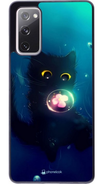 Coque Samsung Galaxy S20 FE - Cute Cat Bubble