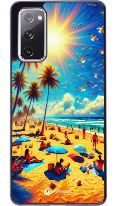 Samsung Galaxy S20 FE 5G Case Hülle - Sommer Paradies Farbe