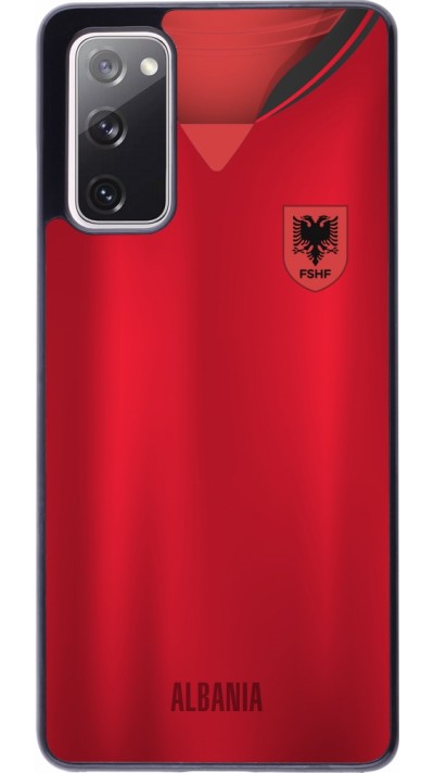 Samsung Galaxy S20 FE 5G Case Hülle - Albanien personalisierbares Fussballtrikot