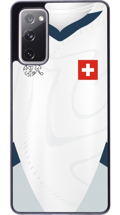 Samsung Galaxy S20 FE 5G Case Hülle - Schweiz Away personalisierbares Fussballtrikot