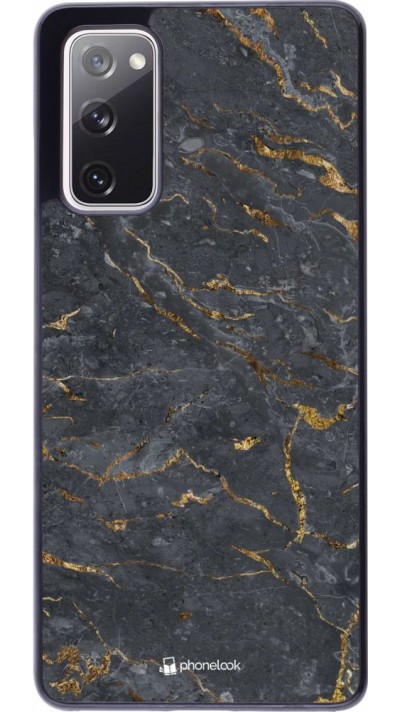 Coque Samsung Galaxy S20 FE - Grey Gold Marble