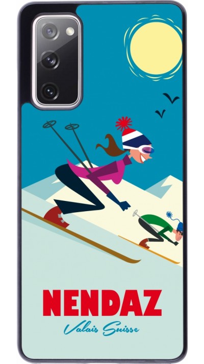 Samsung Galaxy S20 FE 5G Case Hülle - Nendaz Ski Downhill