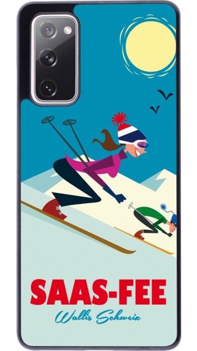 Samsung Galaxy S20 FE 5G Case Hülle - Saas-Fee Ski Downhill