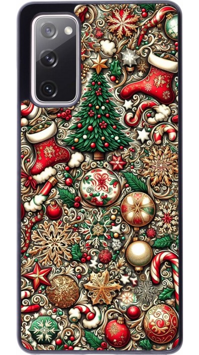 Samsung Galaxy S20 FE 5G Case Hülle - Weihnachten 2023 Mikromuster