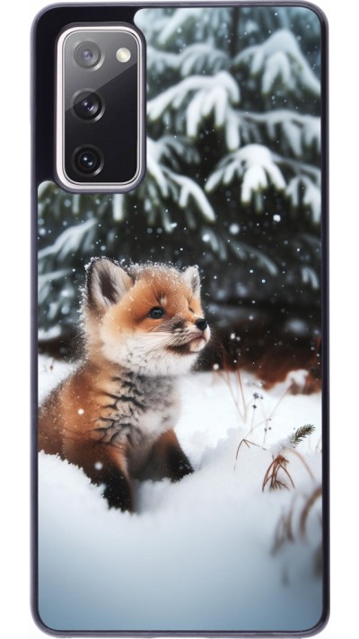 Samsung Galaxy S20 FE 5G Case Hülle - Weihnachten 2023 Fuechslein Tanne