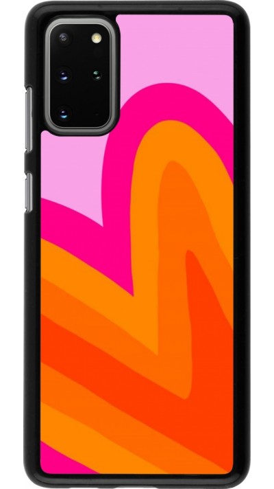 Coque Samsung Galaxy S20+ - Valentine 2024 heart gradient