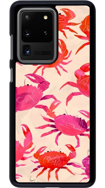 Samsung Galaxy S20 Ultra Case Hülle - Crabs Paint