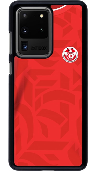 Samsung Galaxy S20 Ultra Case Hülle - Tunesien 2022 personalisierbares Fussballtrikot