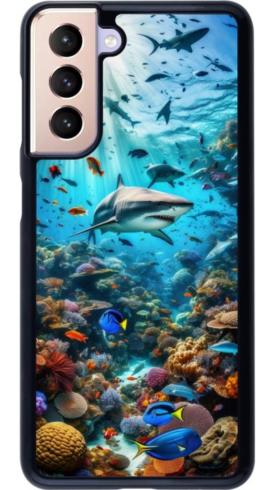 Coque Samsung Galaxy S21 5G - Bora Bora Mer et Merveilles