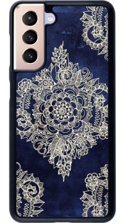 Coque Samsung Galaxy S21 5G - Cream Flower Moroccan