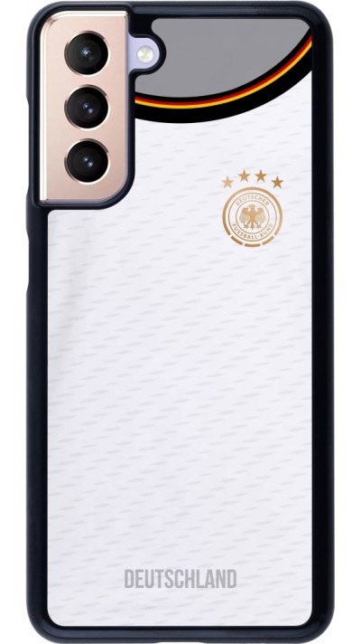 Samsung Galaxy S21 5G Case Hülle - Deutschland 2022 personalisierbares Fußballtrikot