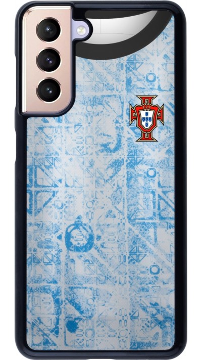 Samsung Galaxy S21 5G Case Hülle - Portugal Away personalisierbares Fussballtrikot