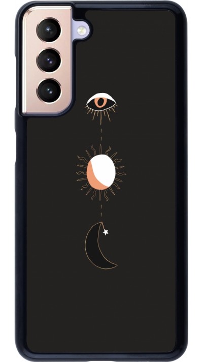 Samsung Galaxy S21 5G Case Hülle - Halloween 22 eye sun moon