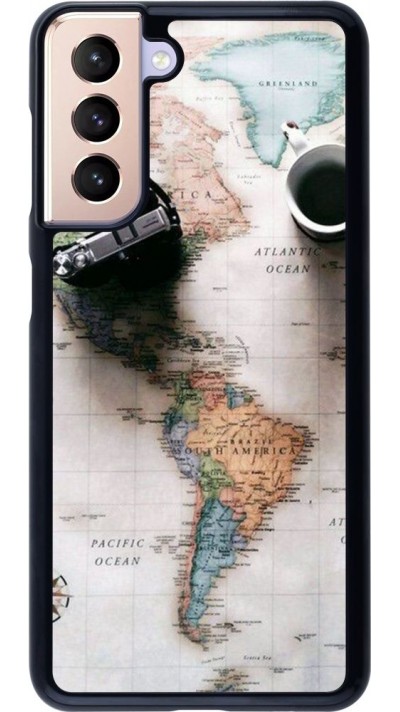 Coque Samsung Galaxy S21 5G - Travel 01