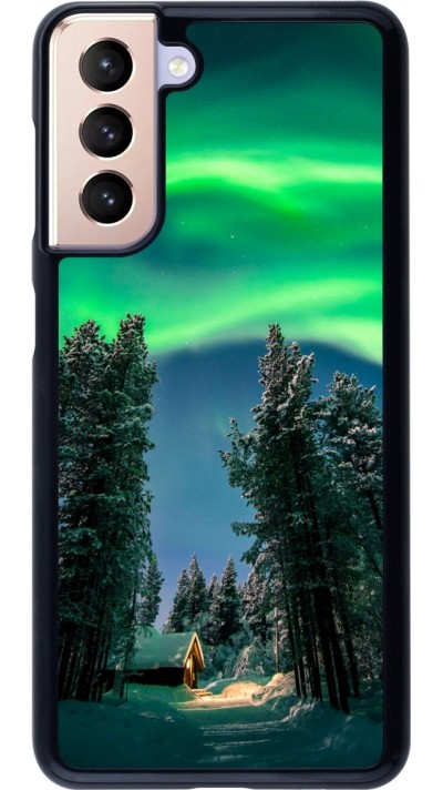 Coque Samsung Galaxy S21 5G - Winter 22 Northern Lights