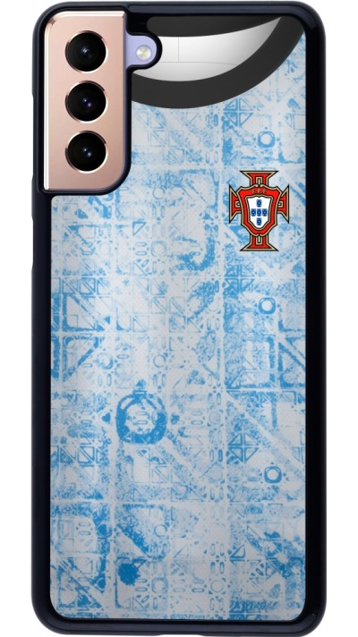 Samsung Galaxy S21+ 5G Case Hülle - Portugal Away personalisierbares Fussballtrikot