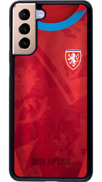 Samsung Galaxy S21+ 5G Case Hülle - Tschechische Republik personalisierbares Fussballtrikot