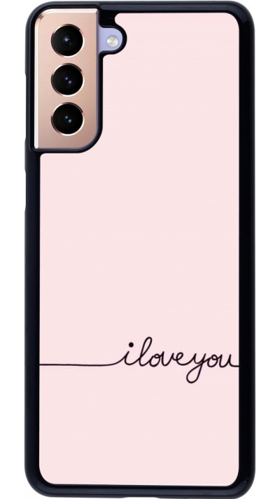 Coque Samsung Galaxy S21+ 5G - Valentine 2023 i love you writing