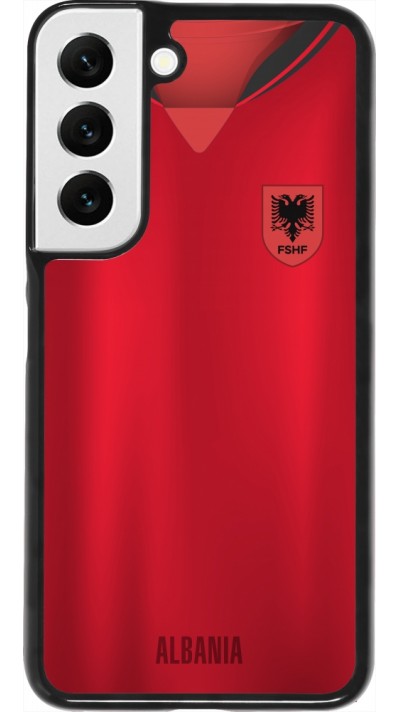 Samsung Galaxy S22 Case Hülle - Albanien personalisierbares Fussballtrikot